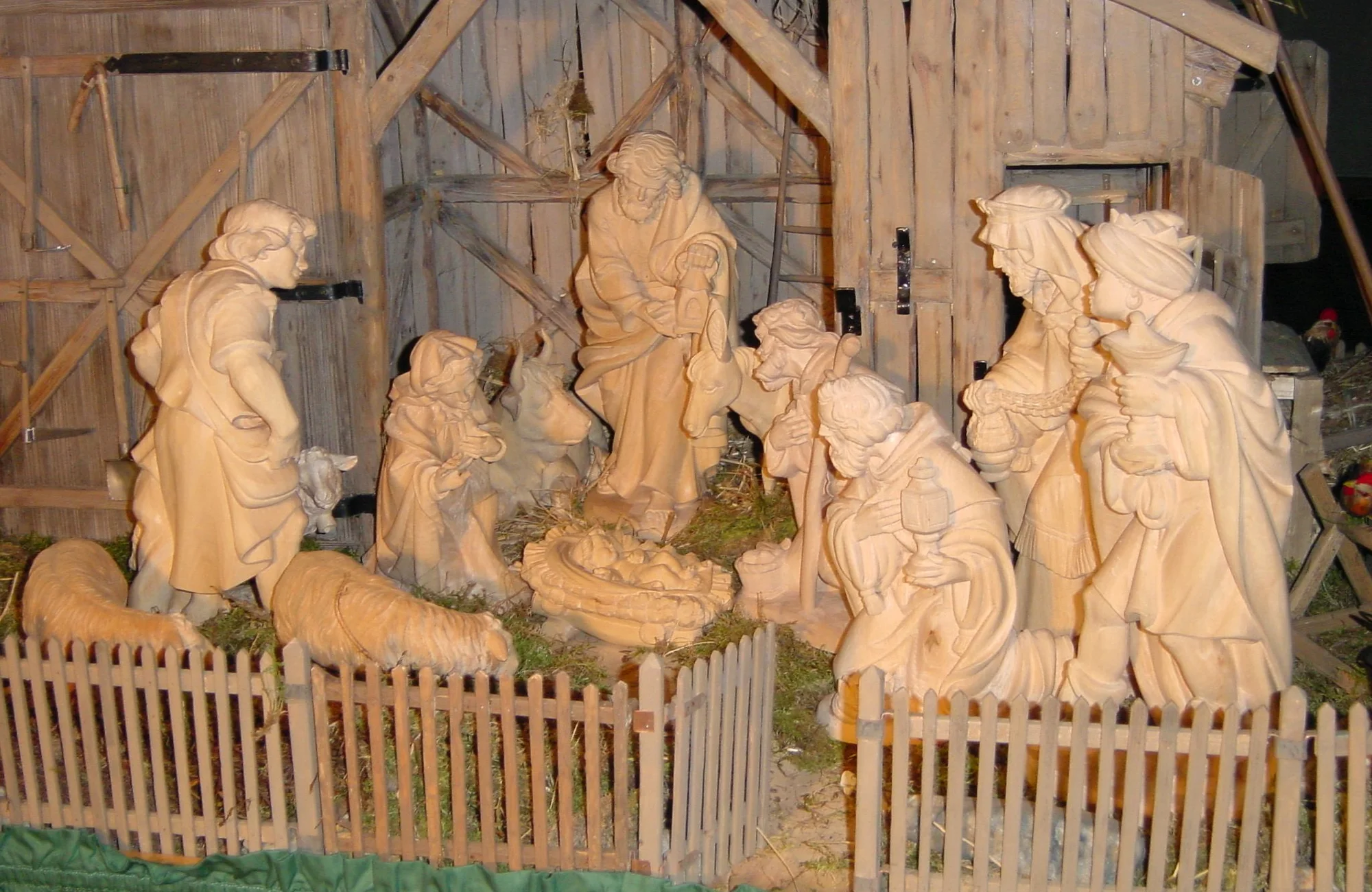 Krippenszene Auferstehungskirche
