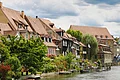Die ehemalige Fischersiedlung "Klein Venedig" in Bamberg