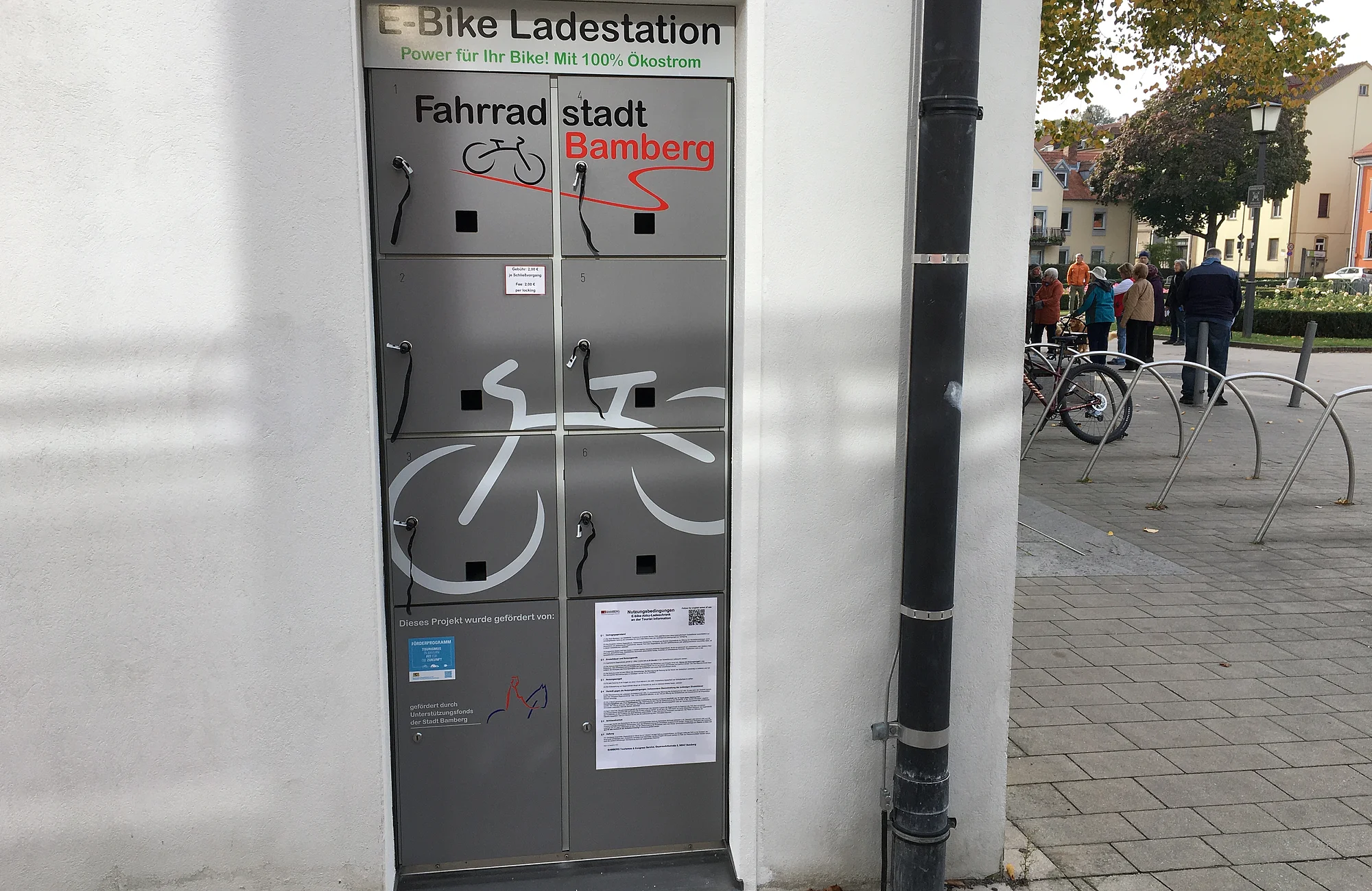 E-Bike-Akku Ladestation