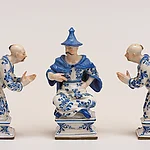 Figuren eines Schachspiels nach chinesischer Art, Meißen, um 1740, Porzellan, Inv.Nr. L051 © Museen der Stadt Bamberg