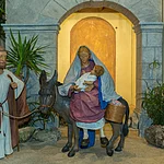 Krippe in der Kirche St. Urban