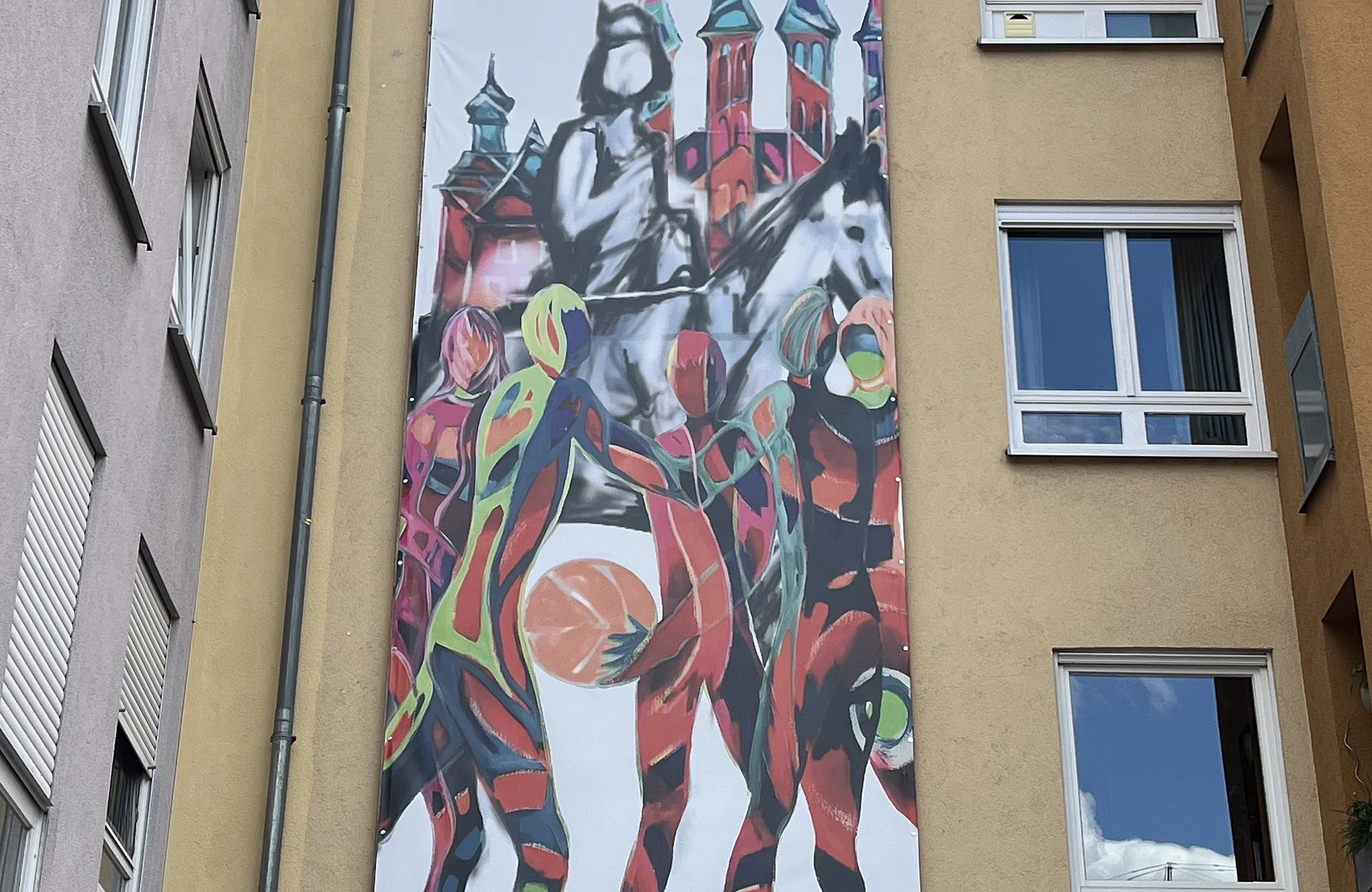 Wandkunstwerk, Theatergassen 4