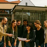 Auf den Spuren des Romantikers E.T.A. Hoffmann begeben sich die Teilnehmenden auf eine außergewöhnliche Rätseltour durch die historische Altstadt Bambergs. "Die Spur des Kater Murr“ verbindet Stadtbesichtigung, Kultur und abwechslungsreiche Rätsel zu einem einmaligen Erlebnis. Ausgestattet mit einem interaktiven Rätsel-Rucksack erkunden die Gruppen mehrere Stationen, die eng mit Hoffmanns Leben und Werk verbunden sind. Dabei gilt es, Codes zu knacken, Hinweise zu kombinieren und die literarische Welt Hoffmanns auf interaktive Weise zu erleben.