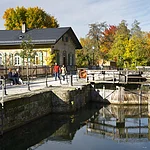 Die Schleuse 100 ist die letzte Schleuse am Ludwig-Donau-Main-Kanal von Regensburg nach Bamberg