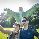 Skulptur "Der Sieger" in Lohndorf