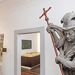 Im Informationszentrum am Michaelsberg können Interessierte mehr über die Geschichte der ehemaligen Klosteranlage erfahren.