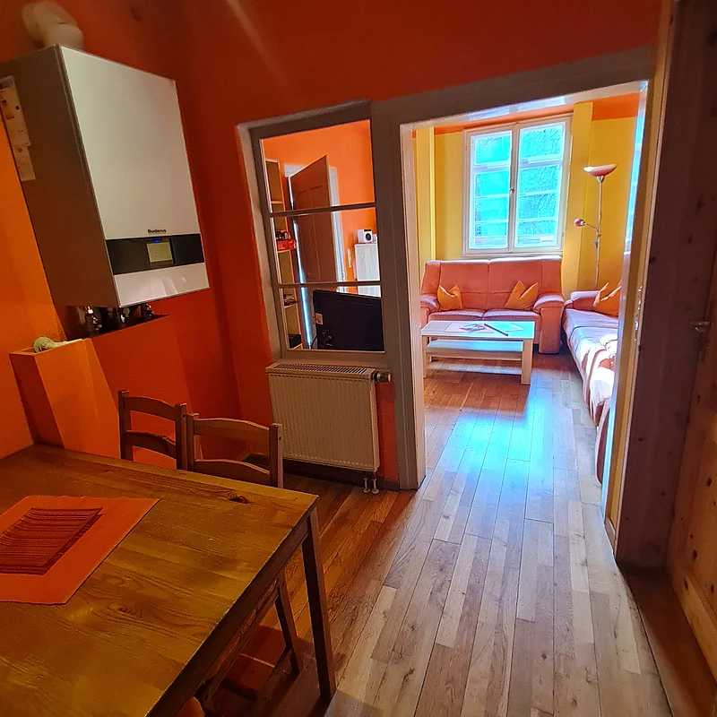 Ferienwohnung Schloss Geyerswörth Blick