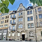 Das denkmalgeschützte Gebäude