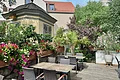 Südterrasse zur Erholung und zum Frühstücken