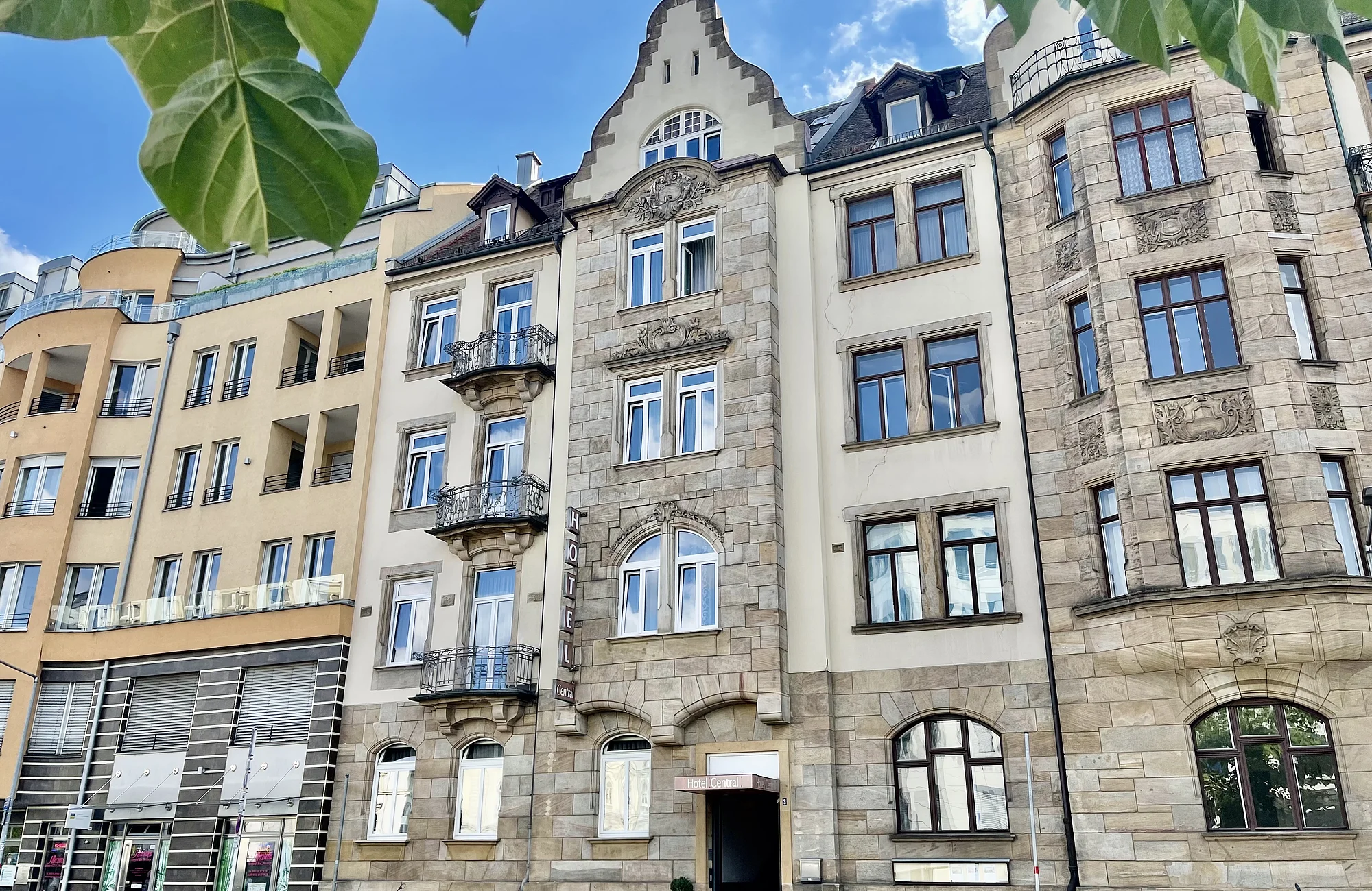 Das denkmalgeschützte Gebäude