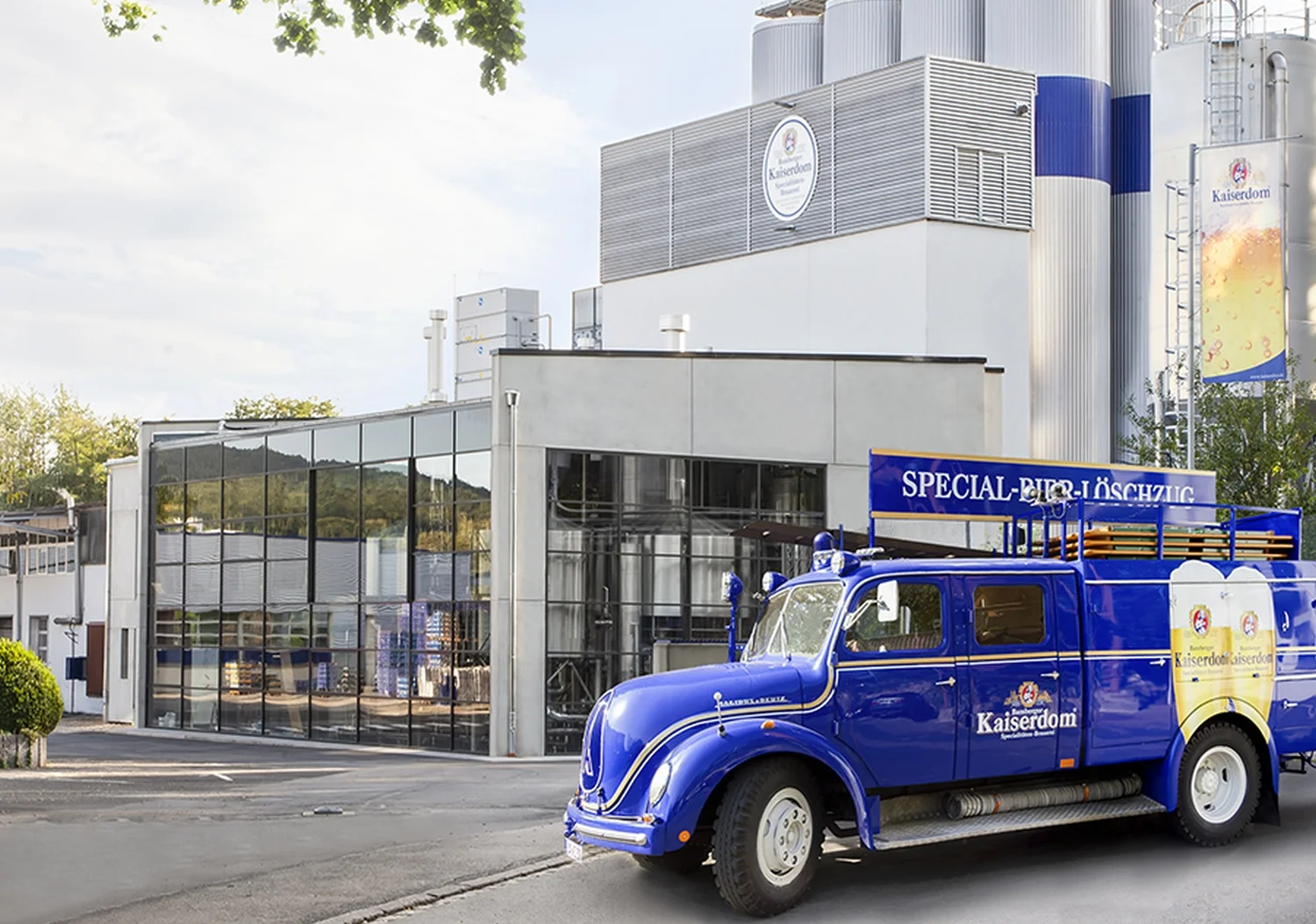 Betriebsgelände der Brauerei Kaiserdom