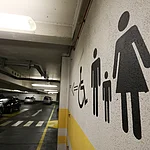 Parkplätze / Parkhäuser und Park & Ride in BambergFoto: © Daniel Löb  für Stadtwerke BambergWiesenstrasse 28, 96114 HirschaidMobil: 0171/4157296Bankverbindung: Commerzbank Nürnberg vormals Dresdner Bank Nürnberg BLZ: 760 800 40 / Konto: 3 693 247 59 *** Local Caption *** Foto ist honorarpflichtig zzgl. gesetzl. MwSt.  von 7 %