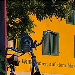 Foto des Gebäudes des Max Kellers in Ampferbach im Bamberger Land.