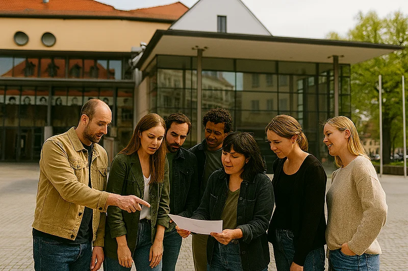 Auf den Spuren des Romantikers E.T.A. Hoffmann begeben sich die Teilnehmenden auf eine außergewöhnliche Rätseltour durch die historische Altstadt Bambergs. "Die Spur des Kater Murr“ verbindet Stadtbesichtigung, Kultur und abwechslungsreiche Rätsel zu einem einmaligen Erlebnis. Ausgestattet mit einem interaktiven Rätsel-Rucksack erkunden die Gruppen mehrere Stationen, die eng mit Hoffmanns Leben und Werk verbunden sind. Dabei gilt es, Codes zu knacken, Hinweise zu kombinieren und die literarische Welt Hoffmanns auf interaktive Weise zu erleben.