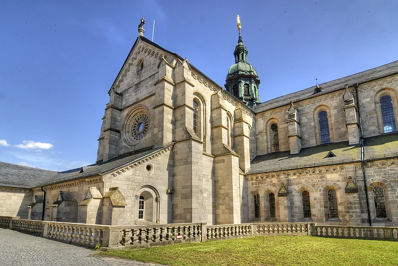 Ebrach: ehem. Abteikirche mit Michaelskapelle