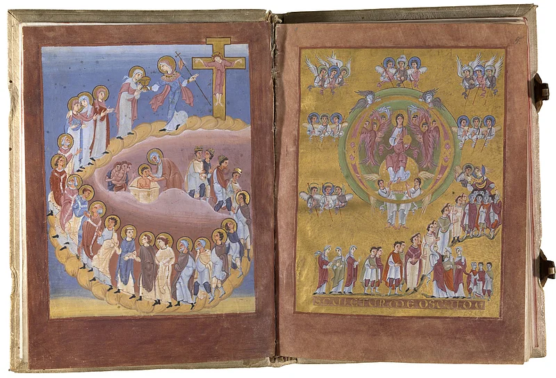 Kommentar zum Hohen Lied und zum Buch Daniel - Staatsbibliothek Bamberg Msc.Bibl.22, Reichenau, ca. 1000. Foto: Staatsbibliothek Bamberg / Gerald Raab