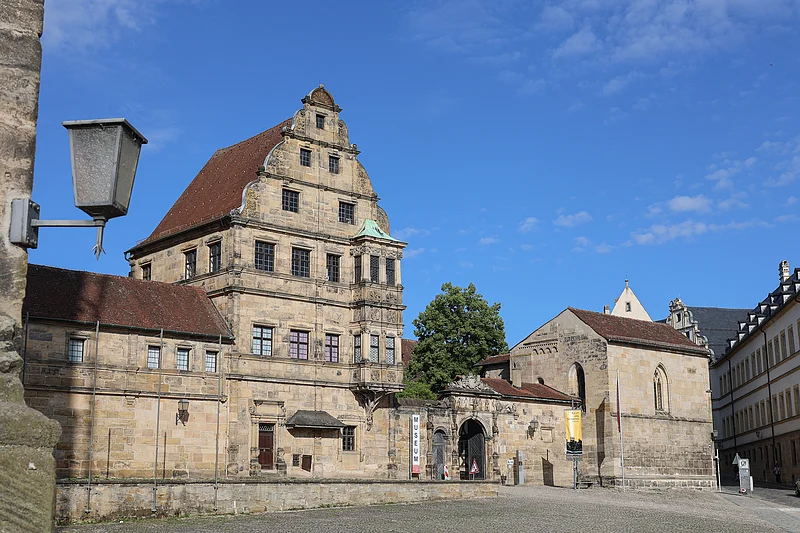 Das Historische Museum auf dem Bamberger Domplatz
