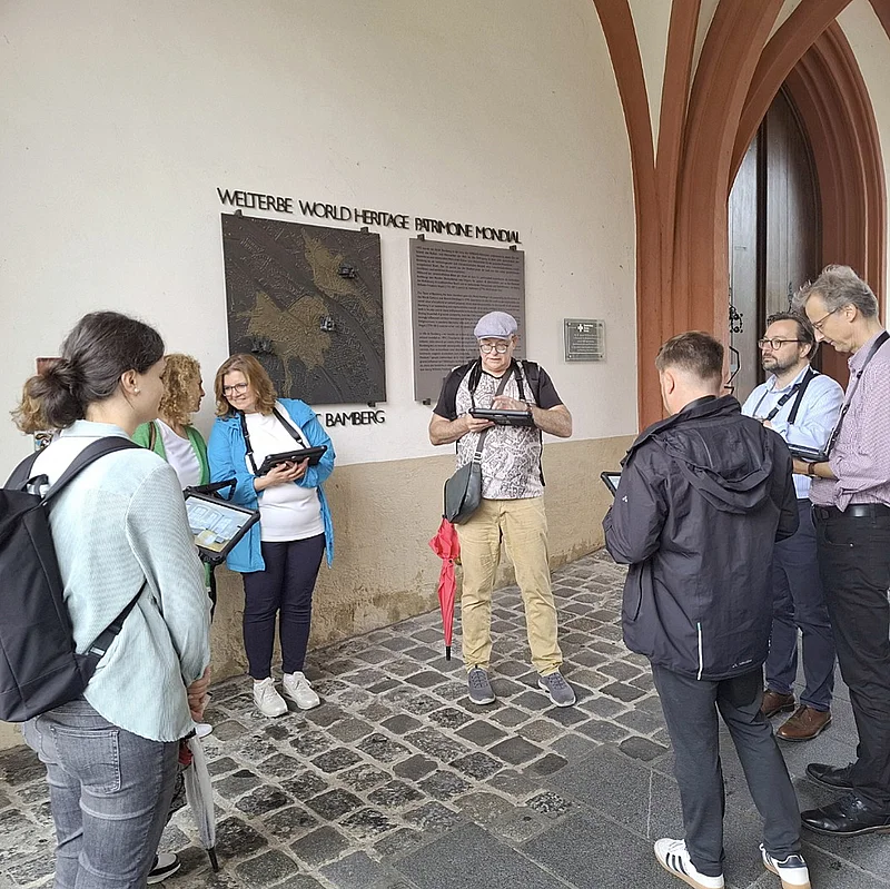 Stadtspaziergang „Bamberg um 1900“ Ein Stadtspaziergang mit digitaler Begleitung