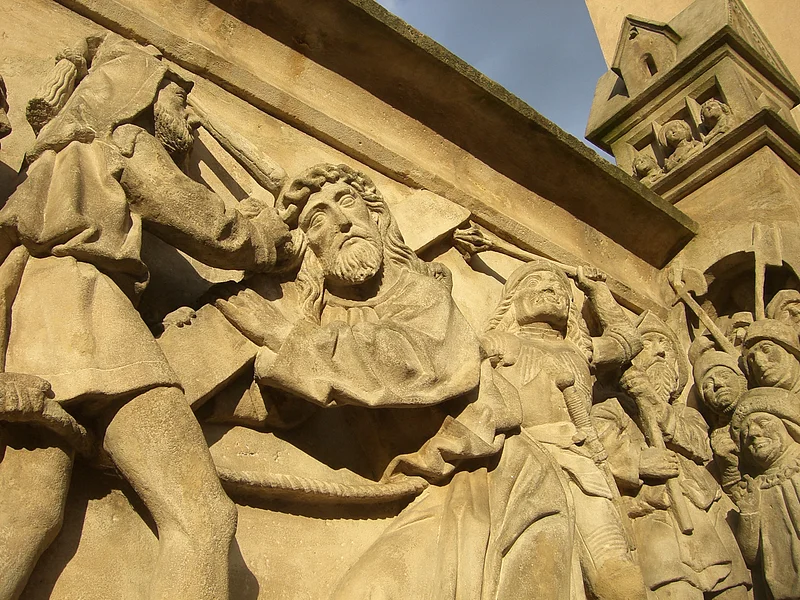 Der älteste erhaltene mittelalterliche Kreuzweg Deutschlands führt durch Bambergs Altstadt.