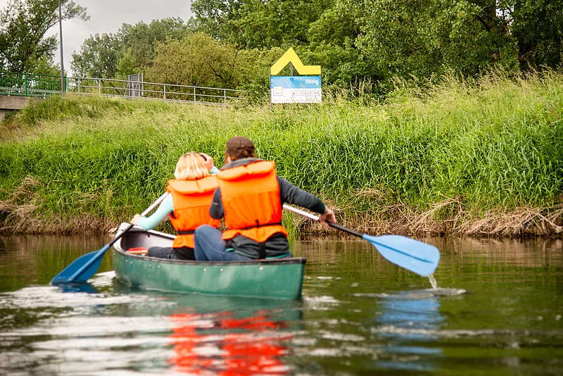 Kanufahren im Flussparadies Franken