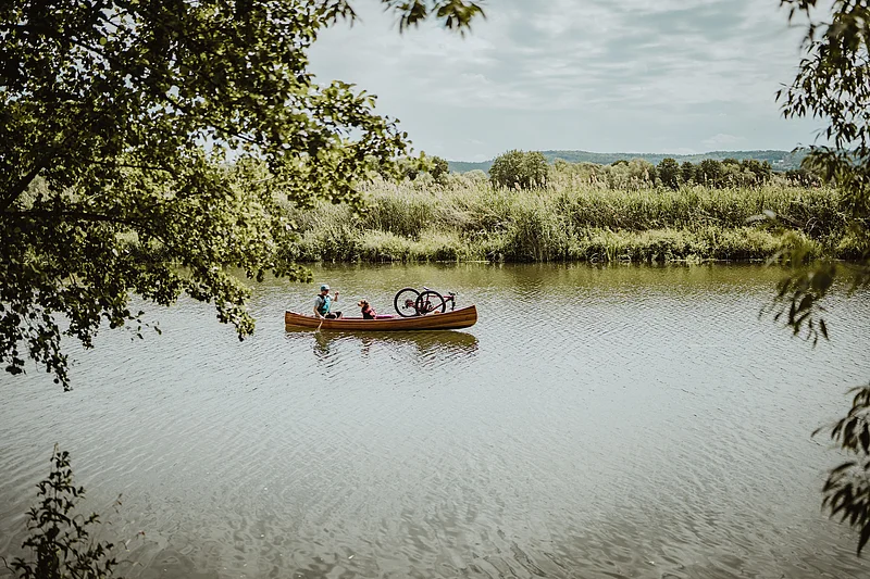 Kanufahren auf dem Main