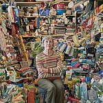 Tante Emma Laden, Fotografie von Walther Appelt, zu sehen in der Sonderausstellung „Treffpunkt Dorf" im Bauernmuseum Bamberger Land.