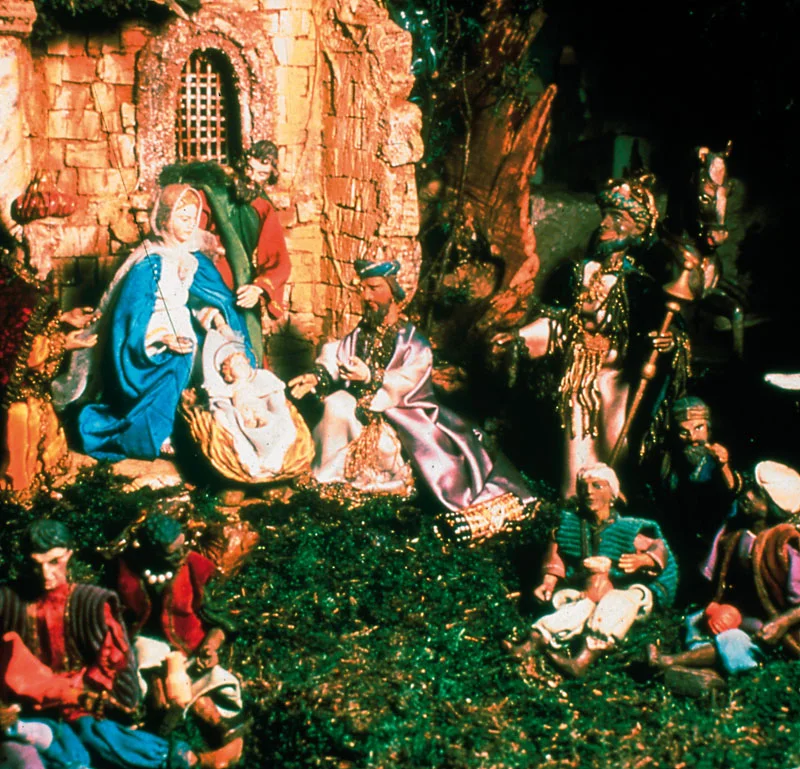 Krippenszene in St. Josef