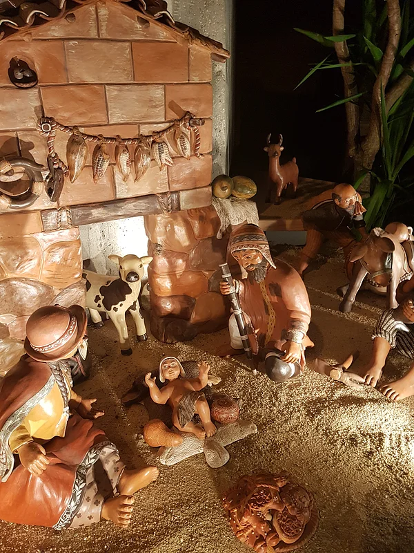 Krippe in der Erlöserkirche