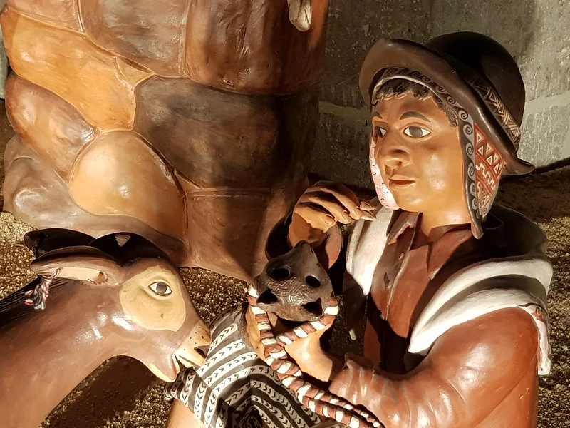 Krippe in der Erlöserkirche