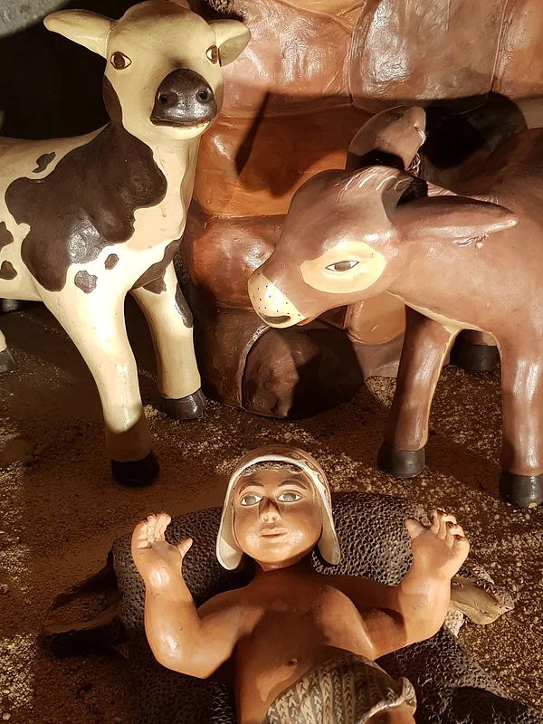 Krippe in der Erlöserkirche