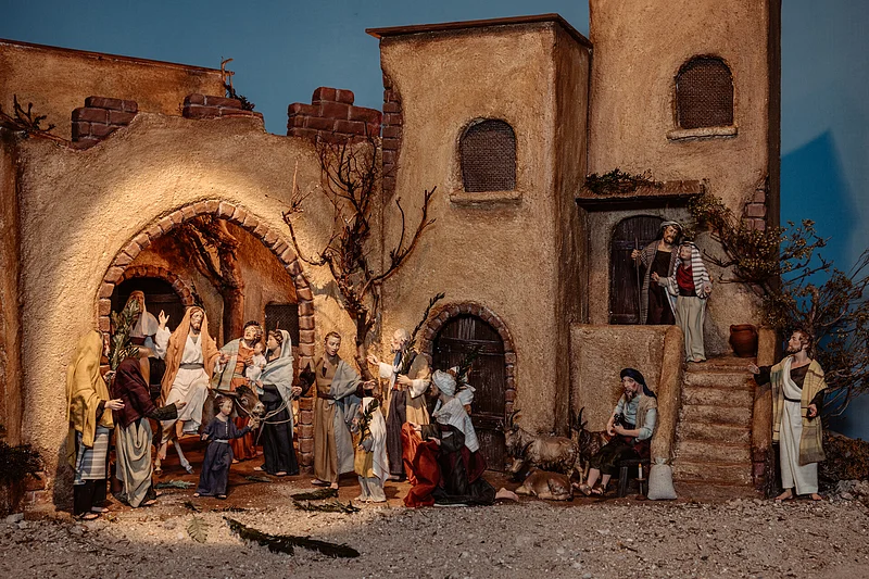 Passionskrippenausstellung in der Maternkapelle 2026 Einzug in Jerusalem