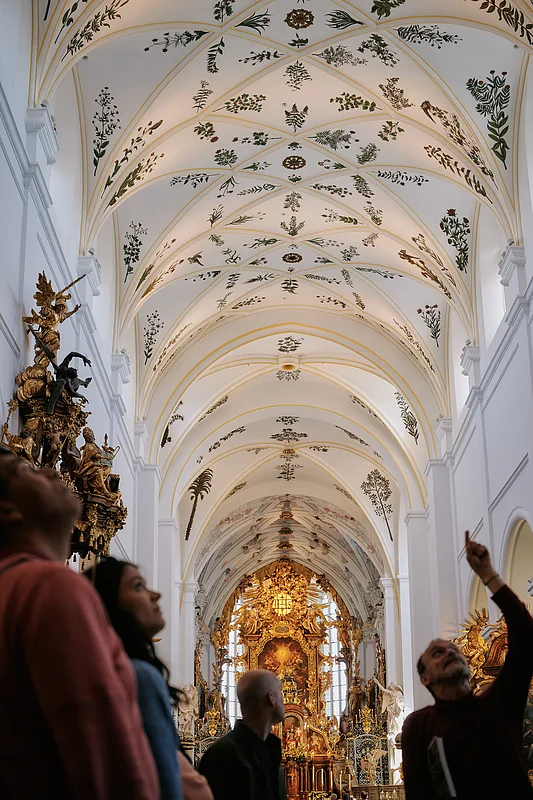 Der Himmelsgarten in der Kirche St. Michael ist ein Meisterwerk.
