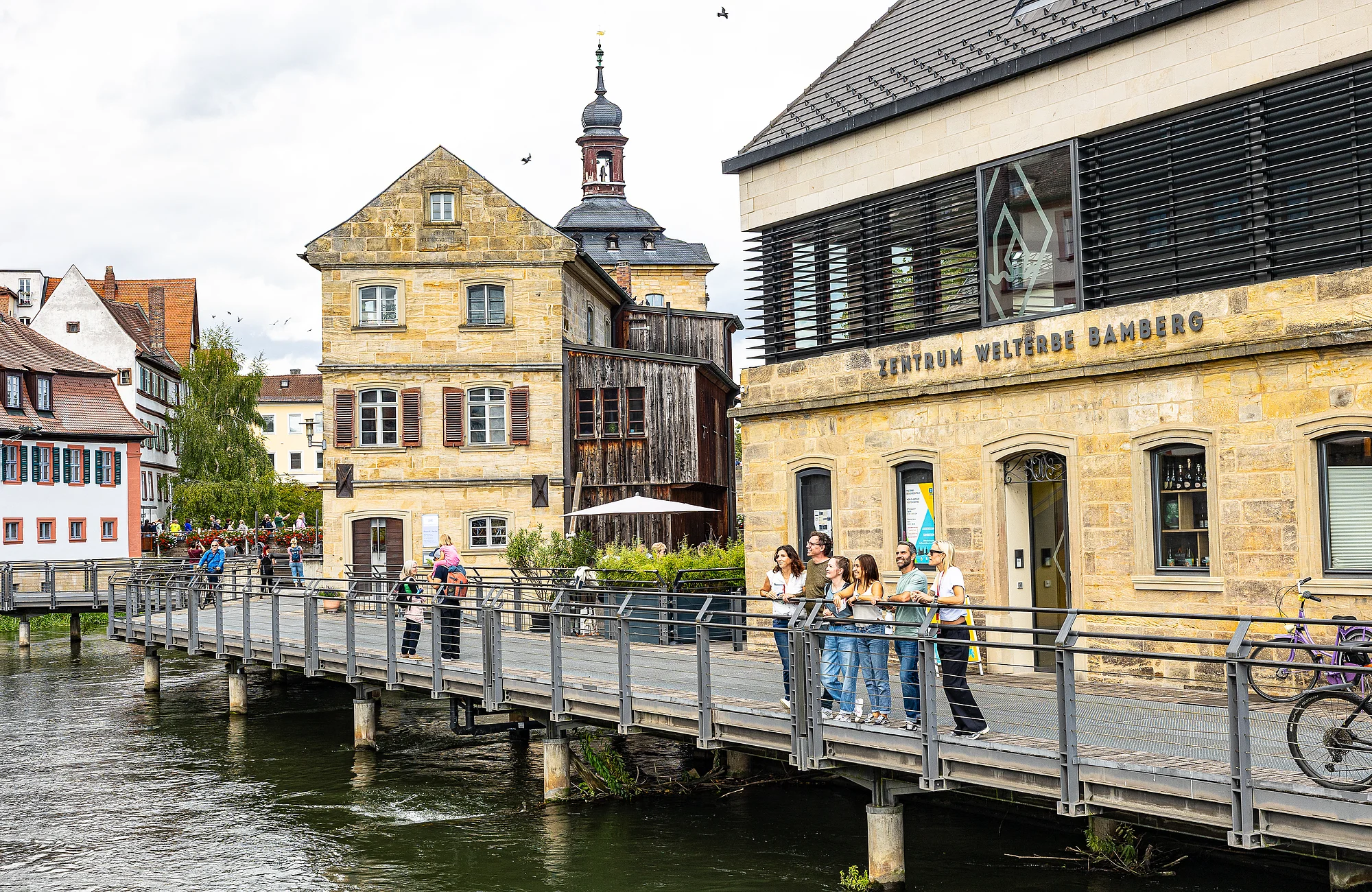 Im Welterbezentrum Bamberg erfahren Besucherinnen und Besucher, warum Bamberg zum UNESCO-Welterbe gehört.